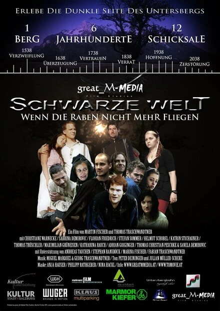 Постер Schwarze Welt