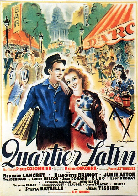 Постер Латинский квартал 1939