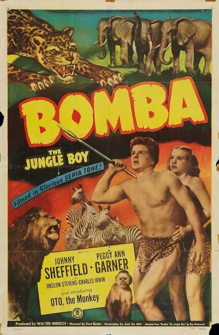 Постер Bomba: The Jungle Boy
