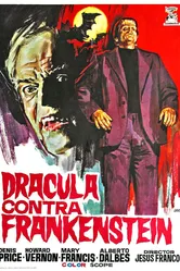 Дракула против Франкенштейна 1972 постер