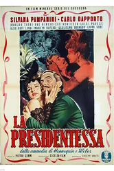 Председательница 1952 постер
