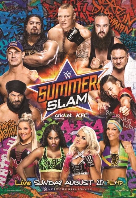 Постер WWE Летний бросок 2017
