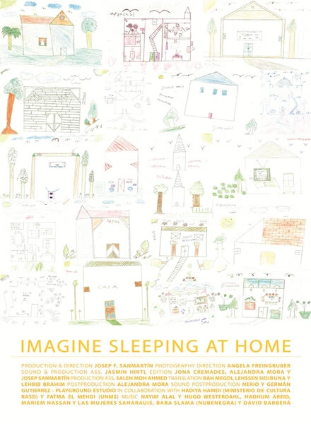 Постер Imagina dormir en casa