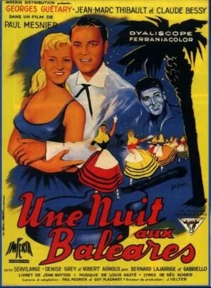 Постер Ночь на Балеарских островах 1957