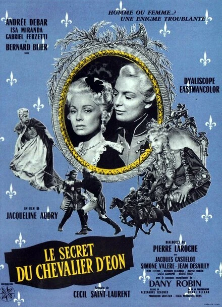 Постер Секрет шевалье Д`Эона 1959