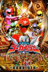 Космические пираты Гокайджеры 2011 постер