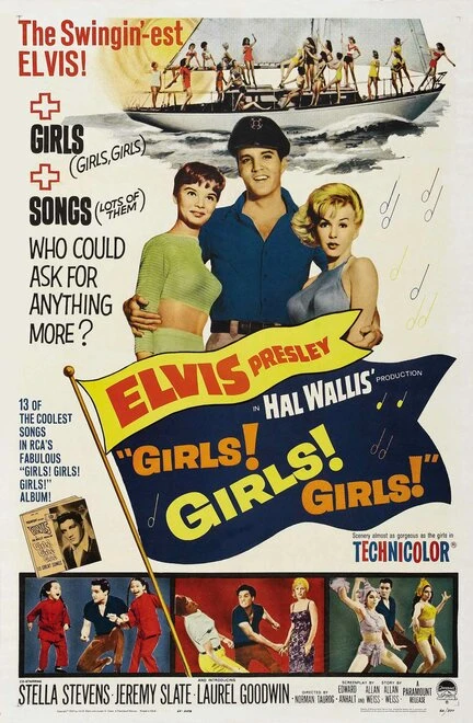 Постер Девочки! Девочки! Девочки! 1962