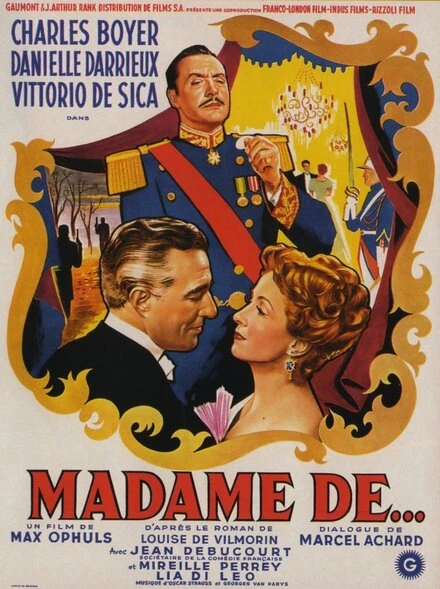 Постер Мадам де… 1953