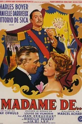 Мадам де… 1953 постер