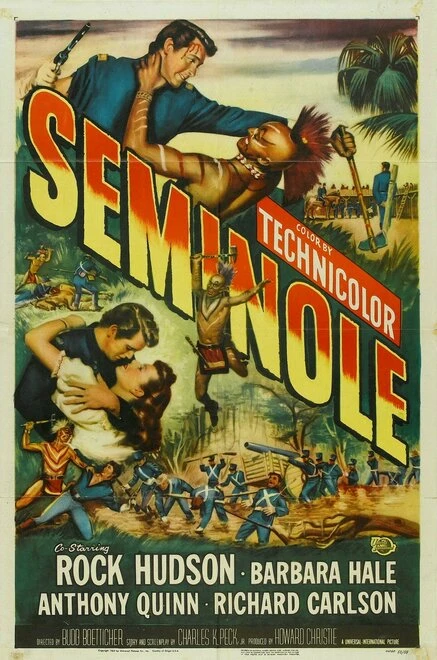 Постер Семинолы 1953