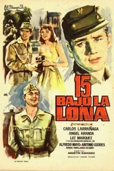 15 bajo la lona постер
