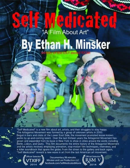 Постер Self Medicated a Film About Art