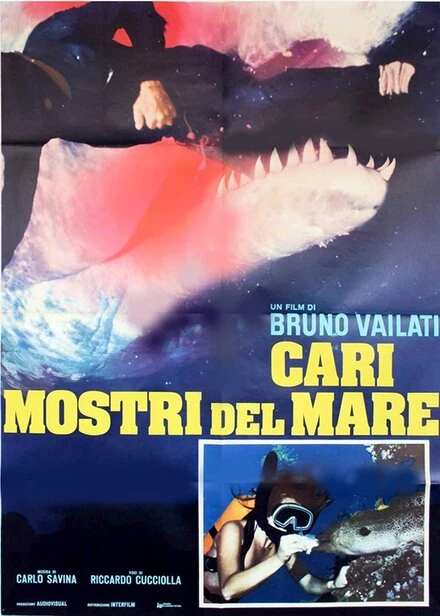 Постер Cari mostri del mare
