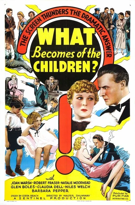 Постер What Becomes of the Children? 1936