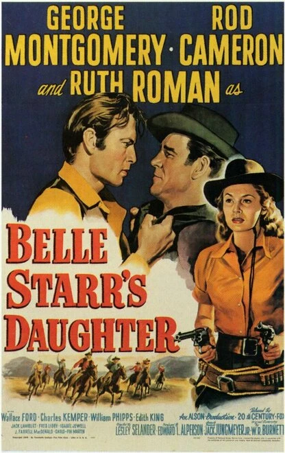 Постер Дочь Белль Старр 1948