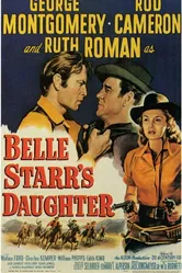Дочь Белль Старр 1948 постер