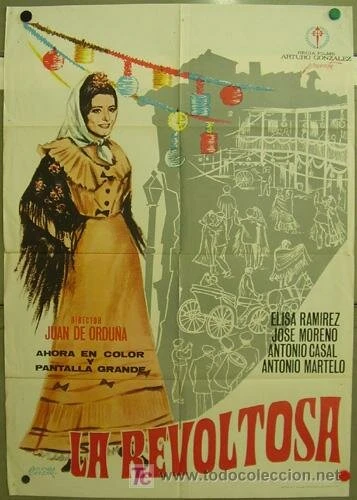 Постер La revoltosa 1969