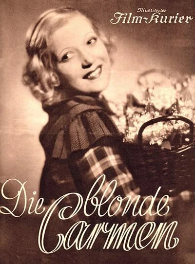Постер Белокурая Кармен 1935