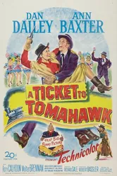 Билет в Томагавк 1950 постер