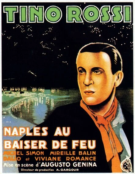 Постер Огненный поцелуй Неаполя 1937