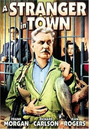 Постер A Stranger in Town 1943