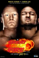 WWE Большие огненные шары 2017 постер