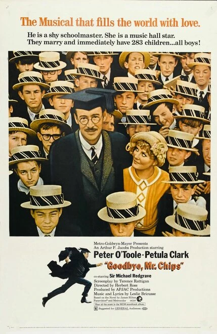 Постер Прощайте, мистер Чипс 1969