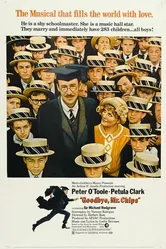 Прощайте, мистер Чипс 1969 постер