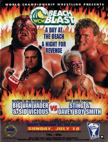 Постер WCW Пляжный взрыв 1993