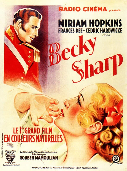 Постер Бекки Шарп 1935