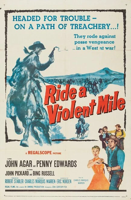 Постер Ride a Violent Mile