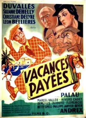 Постер Vacances payées