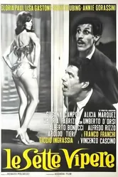 Семь ядовитых змей: Латинский муж 1964 постер