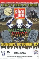 WCW Разрушение на Хэллоуин 1996 постер