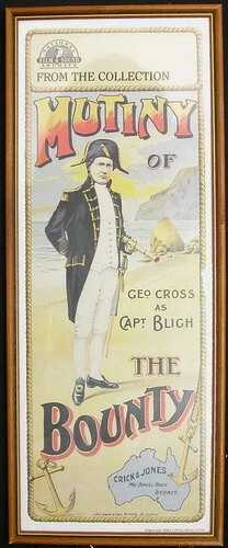Постер The Mutiny of the Bounty