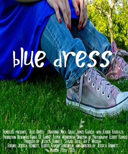 Постер Blue Dress 2015