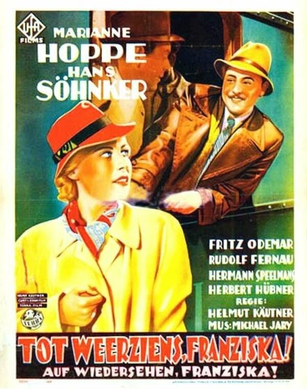 Постер До свидания, Франциска 1941