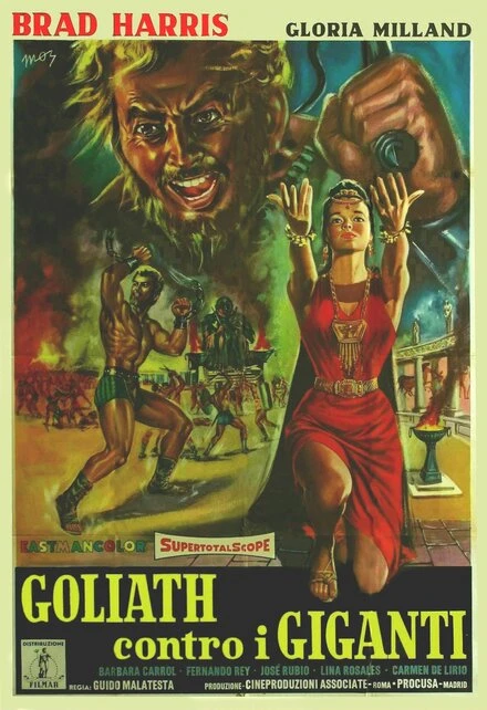 Постер Легенда о Голиафе 1961