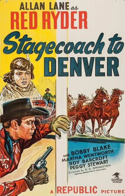 Постер Stagecoach to Denver