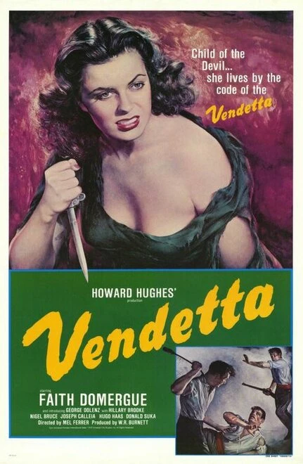 Постер Вендетта 1950