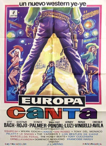 Постер Европа поет 1966