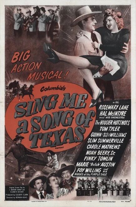 Постер Sing Me a Song of Texas