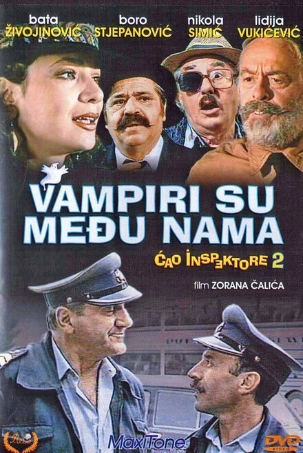 Постер Чао, инспектор 2 или Вампиры среди нас 1989