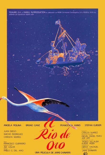 Постер Золотая река 1986, Испания