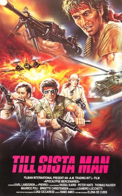 Постер Наемники Апокалипсиса 1987