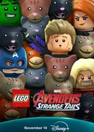 LEGO Marvel Мстители: Странные хвосты 2025 постер
