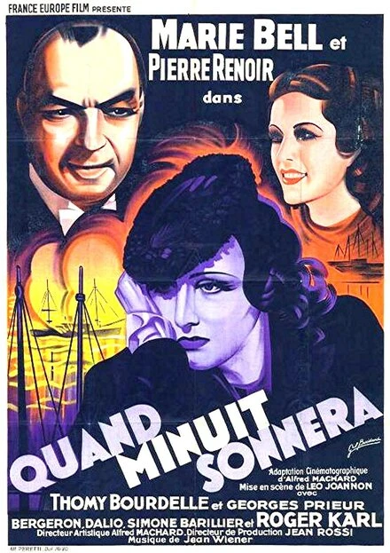 Постер Когда бьют полночь 1936