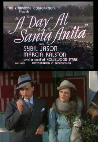 Постер День в Санта Анита 1937