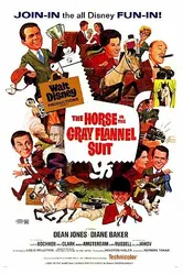 Лошадь во фланелевом сером костюме 1968 постер