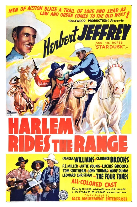 Постер Harlem Rides the Range